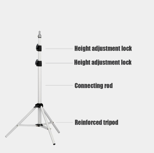 CELESTIALS Foldable Universal Floor Stand Tripod (Up to 170cm)