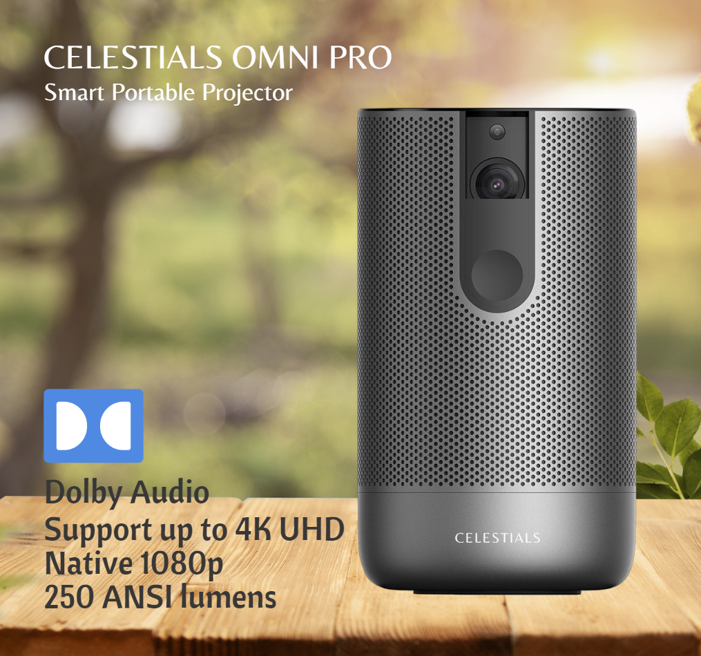 Celestials Projectors - Smart Portable Projectors - OMNI Home Cinema