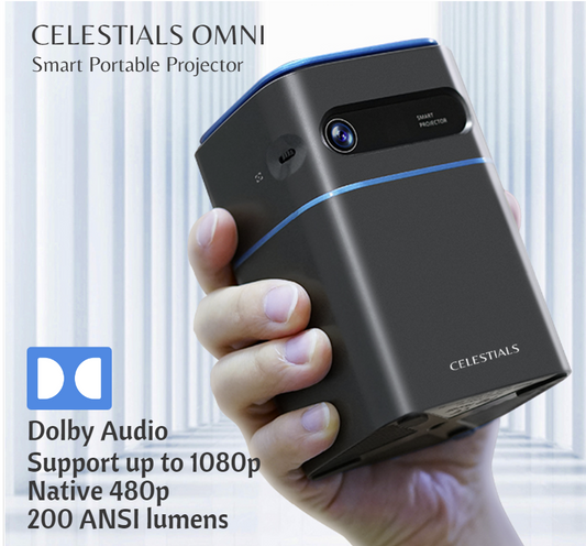 CELESTIALS OMNI - Smart Portable Projector